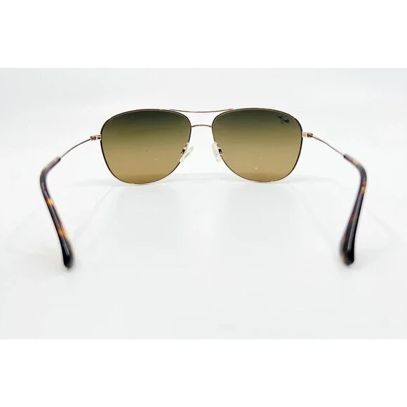 Maui Jim Cliff House MJ247-16 Gold Bronze Polarized Sunglasses 59-15-120 9976
